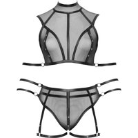 Dessous-Set in Bondage-Optik