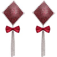 Nippelsticker „Jewellery Bow“ mit Kettchen