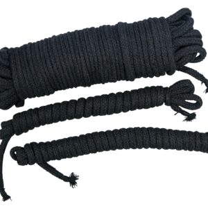 3-teiliges Bondageseil-Set "Bondage Ropes", 1 x 20 m, 2 x 3 m