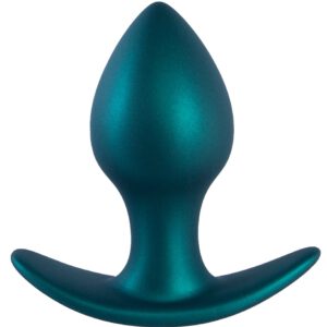 Analplug „Metallic“ aus Silikon