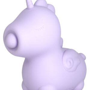 Auflegevibrator „Karma Lilac“ im niedlichen Einhorn-Design