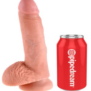 DIldo "7" Cock with Balls", 17,8 cm