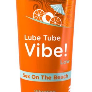 Erotik-Gel „Lube Tube Vibe! Sex on the Beach“ mit Vibrations-Effekt