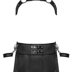 Gladiator-Rock mit Brustharness & Handfesseln