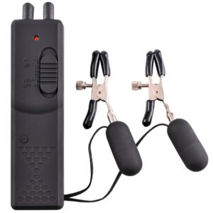 Nippelklammern „Vibrating Nipple Clamps“, 3 Vibrationsmodi