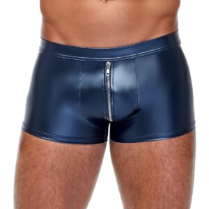 Pants im Blue Metallic-Mattlook