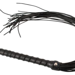 Peitsche „Flogger Cord“ aus Leder, 70 cm