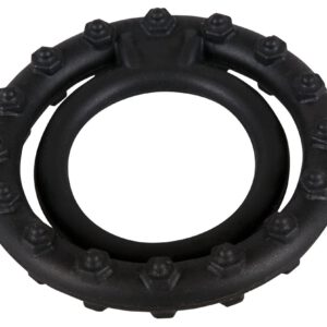 Penisring „Steely Cockring“ mit Hodenring, Silikon