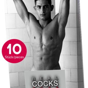 Pin-up Kalender „Real Cocks 2026“ im 10er-Pack