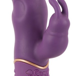 Rabbitvibrator mit praller G-Punkt-Spitze