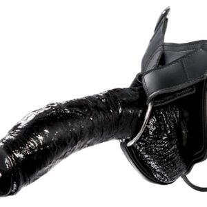 Umschnalldildo „Extreme Hollow Strap-On“, hohl, 26 cm
