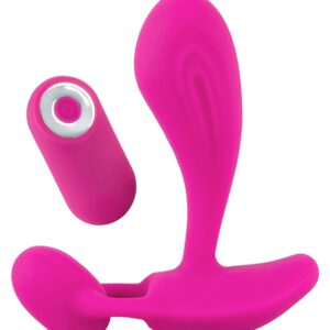 „RC C- & G-Spot Vibrator“ mit Fernbedienung, 10 Vibrationsmodi